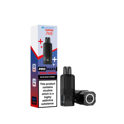 Hayati Pro Max+ Pods 6000+ Puffs Blue razz cherry