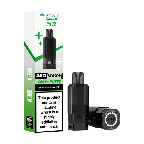 Hayati Pro Max+ Pods 6000+ Puffs Watermelon Ice