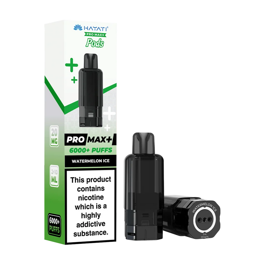 Hayati Pro Max+ Pods 6000+ Puffs Watermelon Ice
