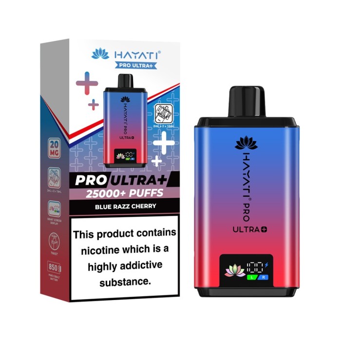 Hayati Pro Utra+ 25000 Puffs Blue Razz Cherry