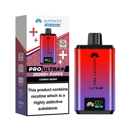 Hayati Pro Ultra+ 25000 Puffs cherry berry