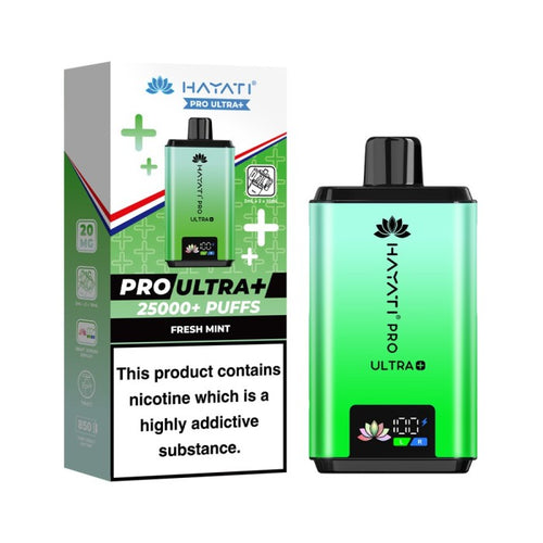 Hayati Pro Ultra+ 25000 Puffs Fresh Mint