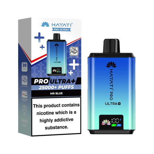 Hayati Pro Ultra+ 25000 Puffs Mr Blue