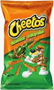 American Cheetos Crunchy,Flaming Hot and Jalepono 10x226