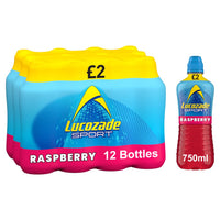 Lucozade Sport Drink Raspberry and Orange 750ml PMP £2 750ml × 12 × 1
