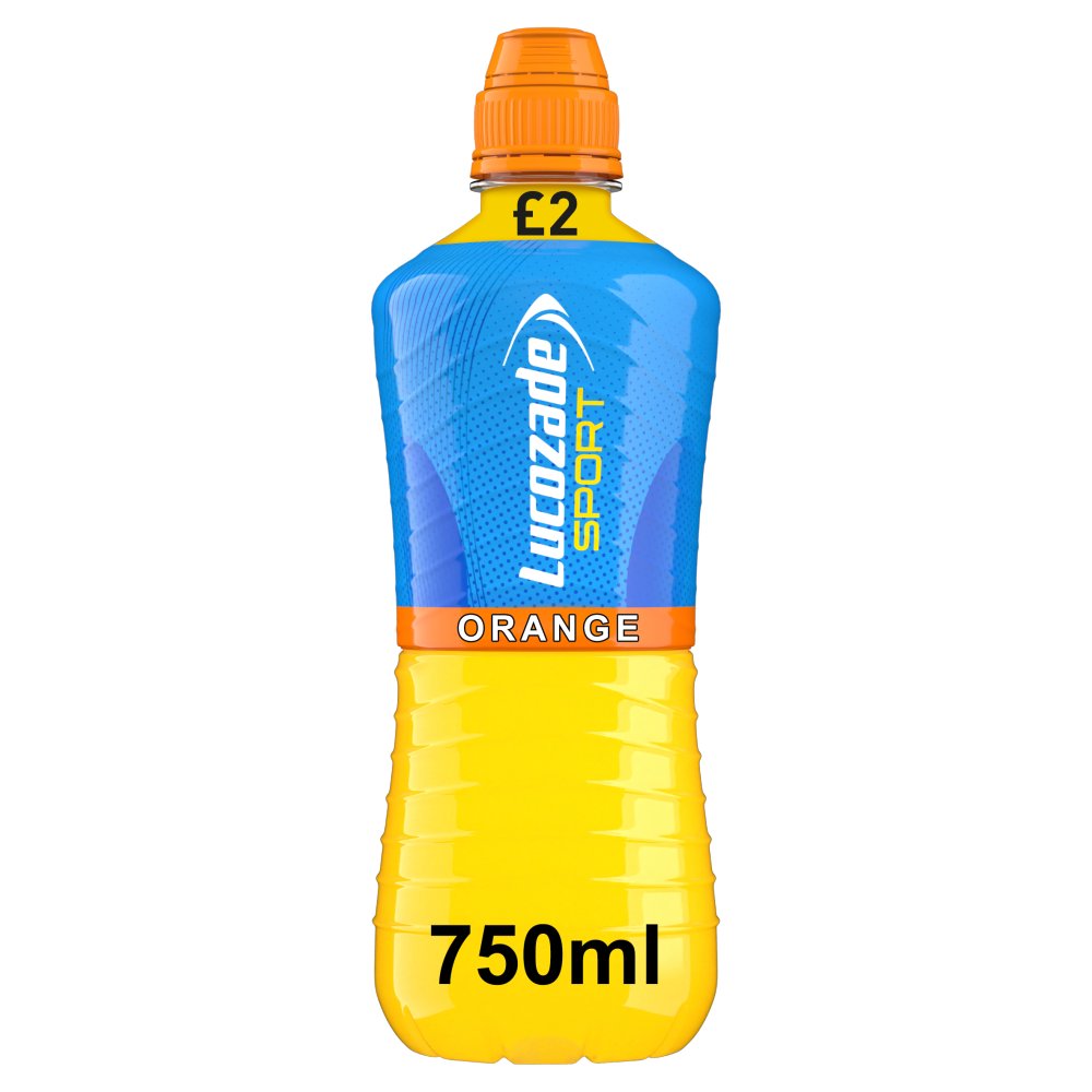 Lucozade Sport Drink Raspberry and Orange 750ml PMP £2 750ml × 12 × 1