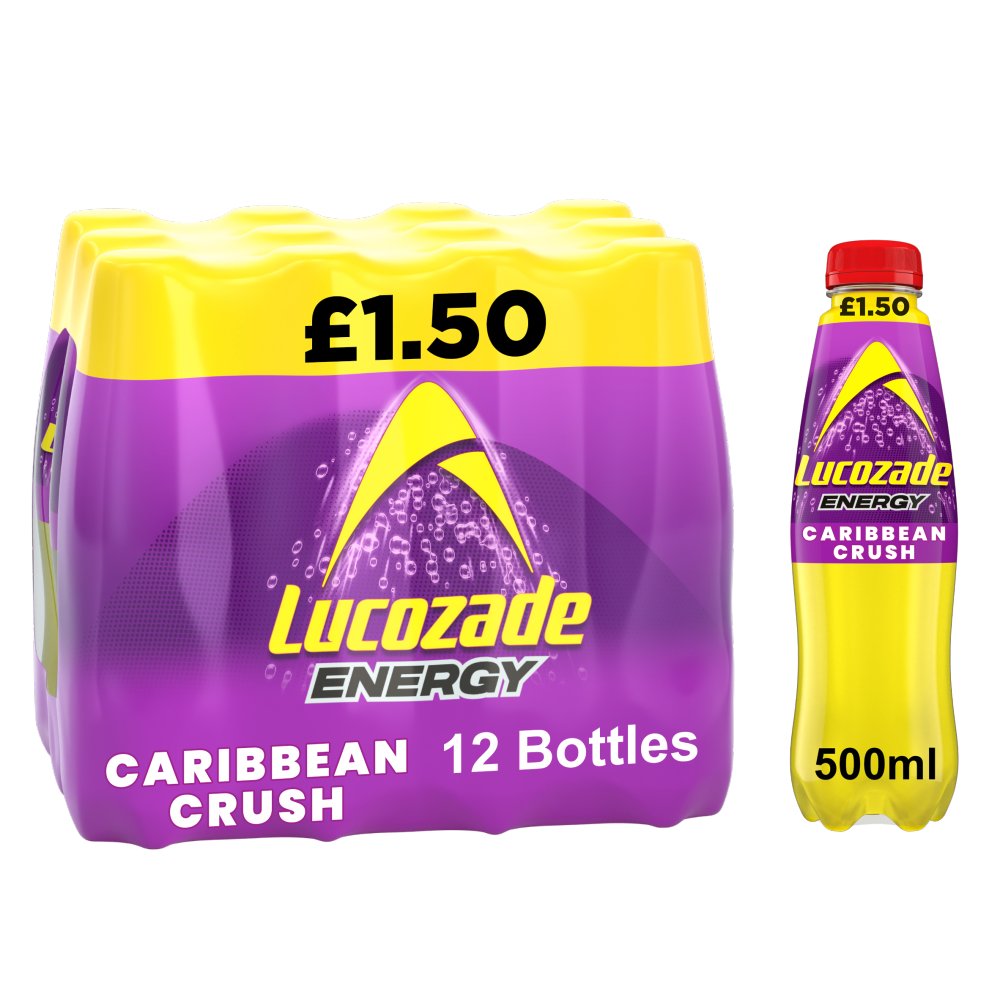Lucozade Energy Drink  500ml PMP £1.50 All Flavours