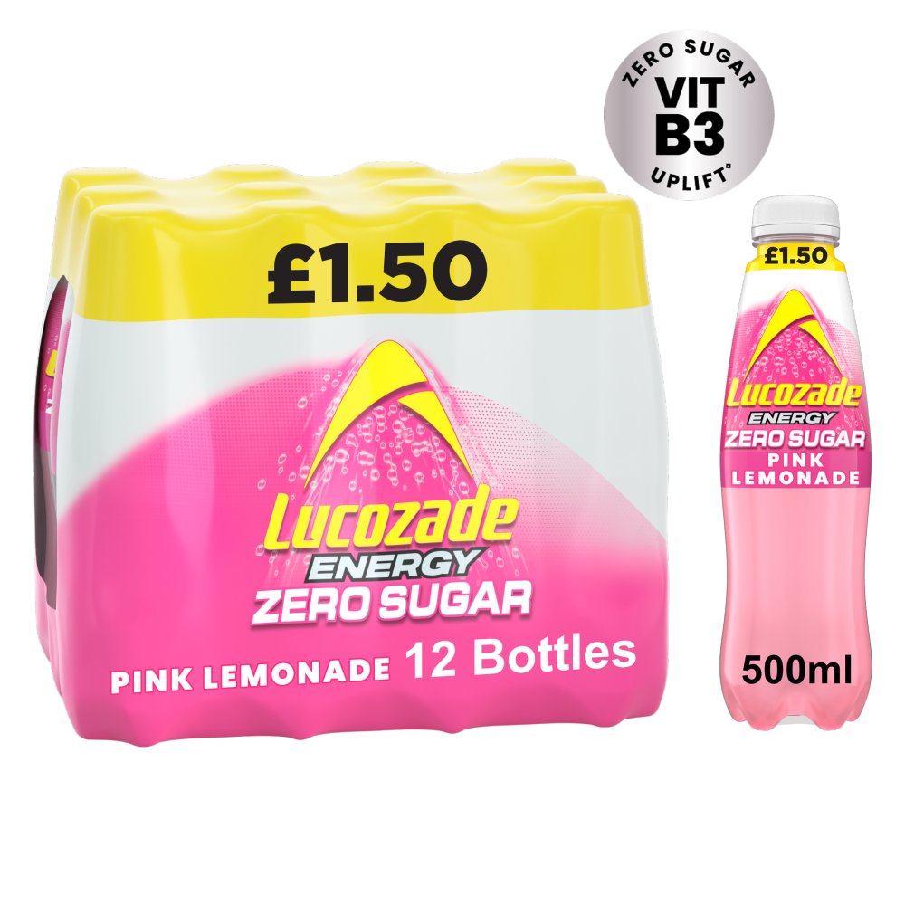 Lucozade Energy Drink  500ml PMP £1.50 All Flavours