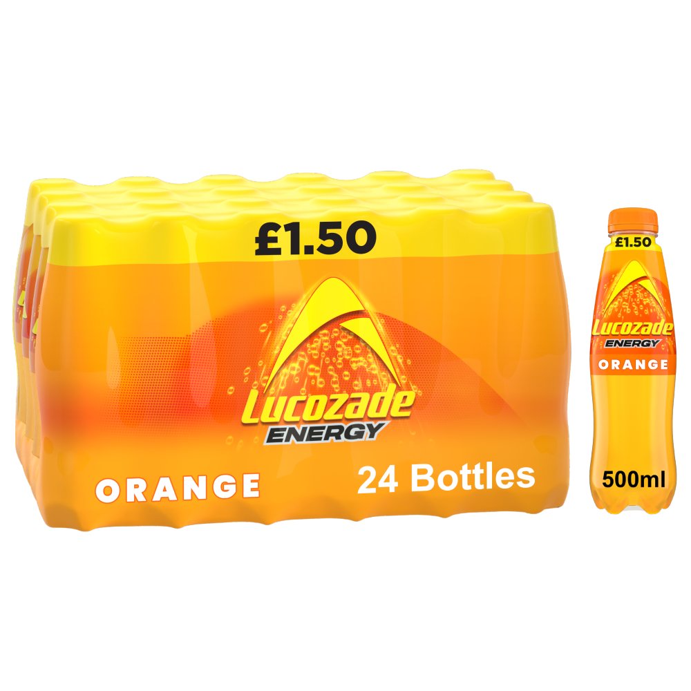 Lucozade Energy Drink  500ml PMP £1.50 All Flavours