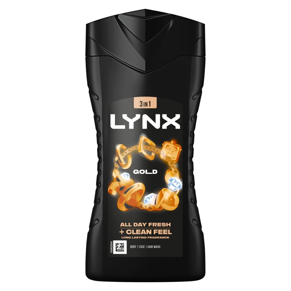 Lynx Limited Edition FIFA Africa 3-in-1 Body Wash 225 ml 225ml × 6 × 1