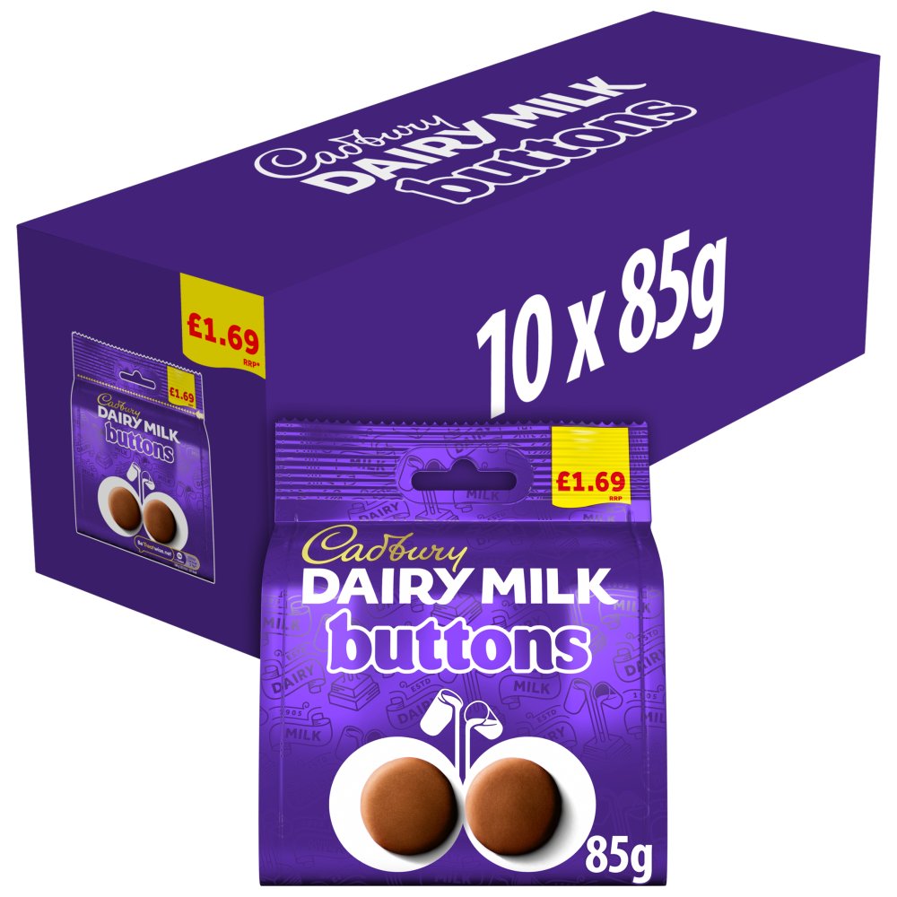 Cadbury Dairy  Buttons  PMP £1.69