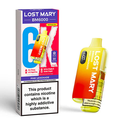 Lost marry vape bm 6000 pink lemonade