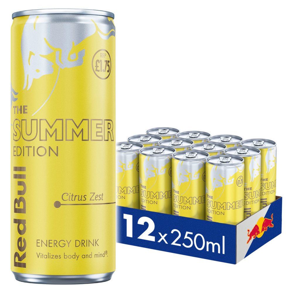 Red Bull Flavour Range 12x250ml