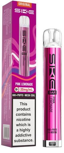 ske bar 600 prefilled pod kit Pink Lemonade
