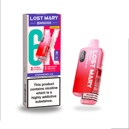 Lost marry vape bm 6000 strawberry ice