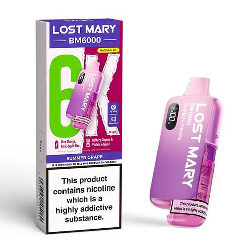 Lost marry vape bm 6000 summer grape