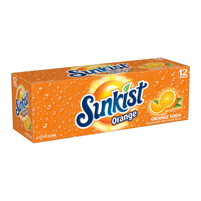 Sunkist Two Flavours 12x355ml